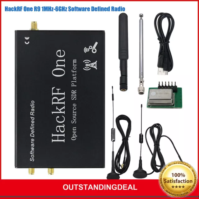 HackRF One R9 1MHz-6GHz Software Defined Radio Platform KIT V1.7.0 GPS Simulator