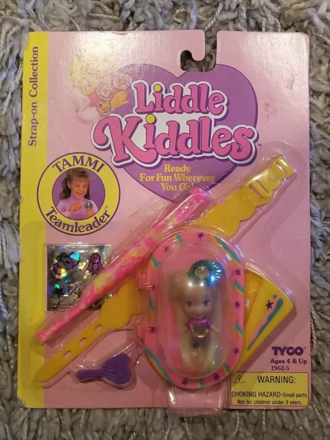 Vintage Liddle Kiddles Tyco Tammi Teamleader 1994 New On Card 1962-5 FREE SHIP