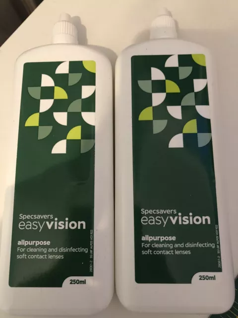 Specsavers Easyvision Multipurpose Contact Lens Solution 250ml - PACK OF 2