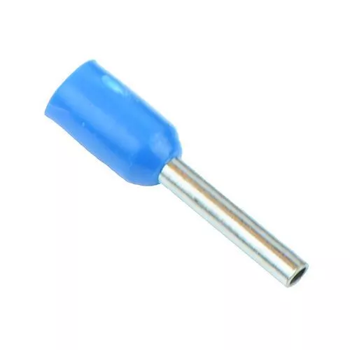 Light Blue 0.25mm Bootlace Ferrule - Pack of 100