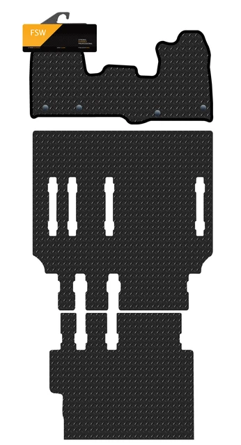 thumbnail interactive-video image 1 of FSW Tailored 3mm Heavy Duty Rubber Floor Mats For Toyota Rav4 Hybrid 2019+ – Waterproof, Anti-Slip, Made In Britain 1 of 2