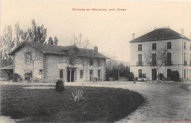 CPA 66 DOMAINE DE BELLEVUE PRES DE CERET (not common