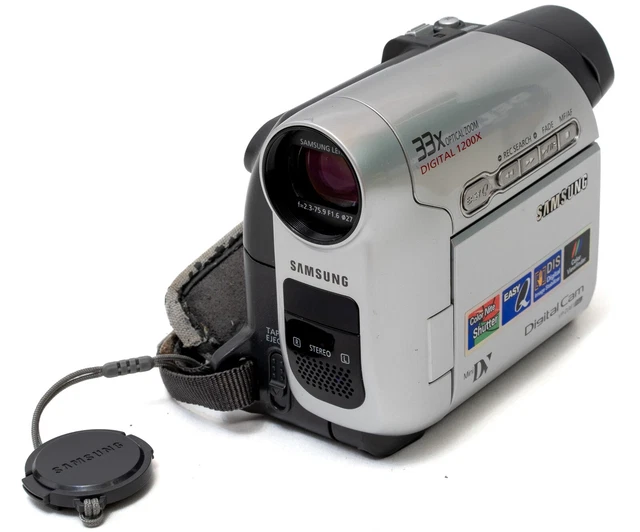 video camera samsung 33x digital 1200x