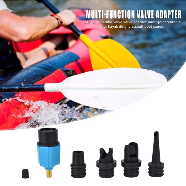 Paddle Board Canoe Air Valve Pump Converter Rowing Boat Valve Adapter Kayak Part 3