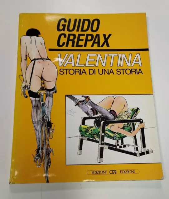 valentina - storia di una storia - n. 4 - guido crepax - 1990 - opi edizioni