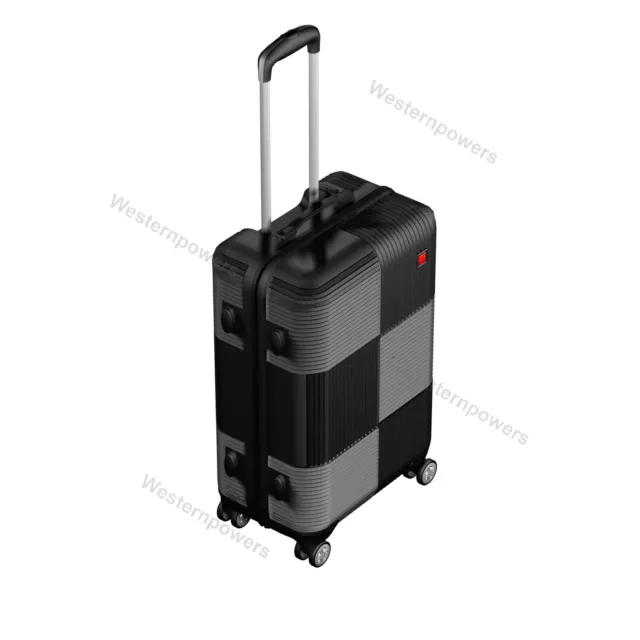 3-Piece Hardside Luggage Set with Spinner Wheels Lightweight 20'' 24'' 28'' 3
