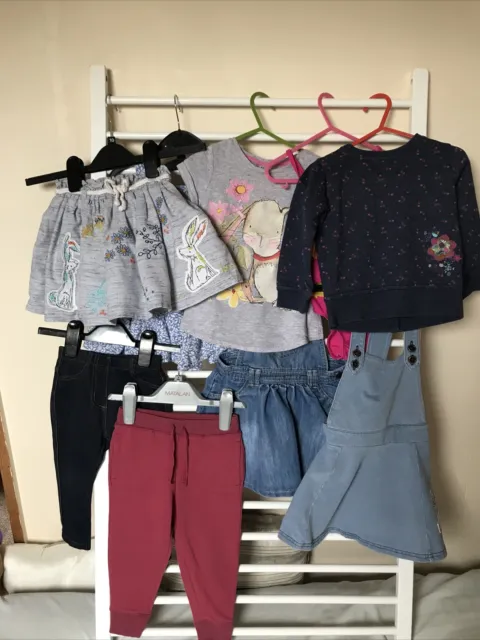 Next Gap George Baby Girl Clothing Bundle18-24 Months Great Condition Bunny Top
