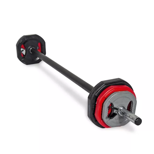 Diamond Set Completo per Body Pump 20kg con dischi e bilanciere aerobica fitness