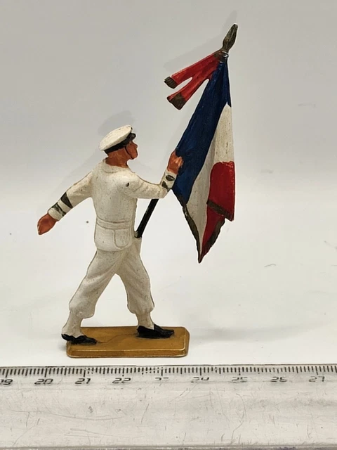 Boîte Starlux 36 Figurines 1/50 (35mm) Armée Française à Peindre – Rare
