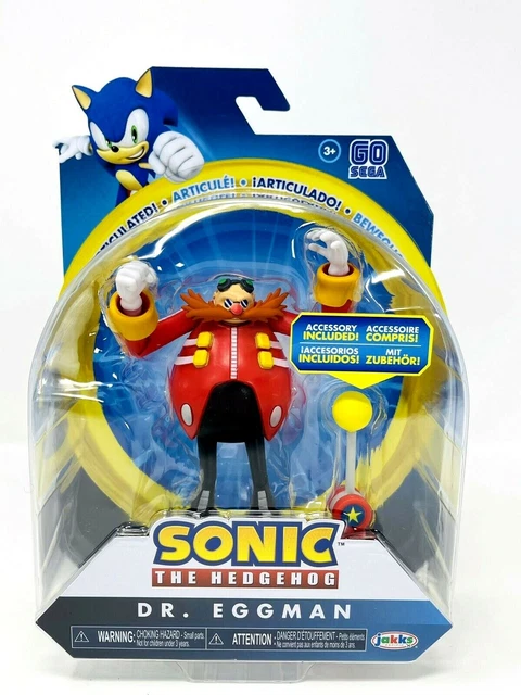 DR EGGMAN 4& Inch Sonic the Hedgehog Action Figure with Checkpoint ...