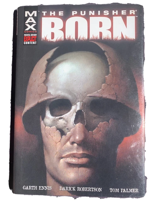 PUNISHER: BORN By Garth Ennis & Darick Robertson - Hardcover Very Good
