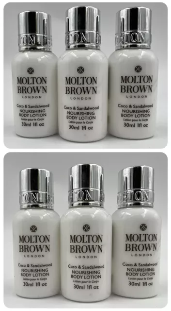 MOLTON BROWN COCO Sandalwood Body Lotion 10x 30ml 9.99