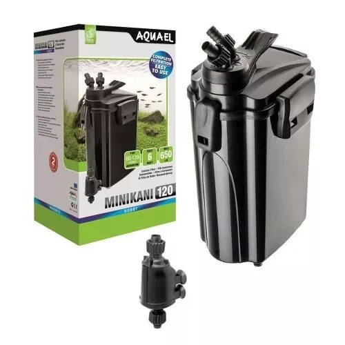 Aquael Minikani 120 externer Kanister Aquarium Filter