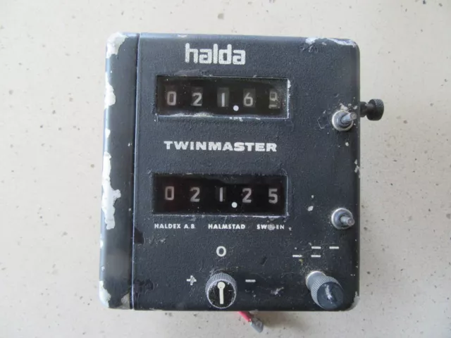 Halda Twinmaster, metal case. Halda Tripmaster. Historic rallying. Retro rallies 2