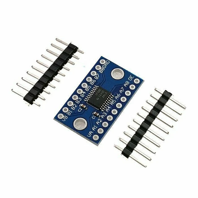 8 CHANNEL LOGIC Level Bi-directional Converter Module TXS0108E Arduino ...