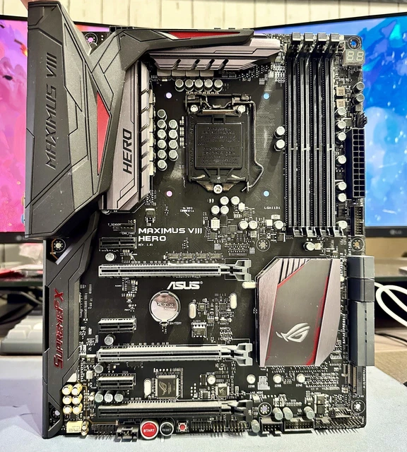 ASUS ROG MAXIMUS VIII Hero Motherboard £40.00 - PicClick UK