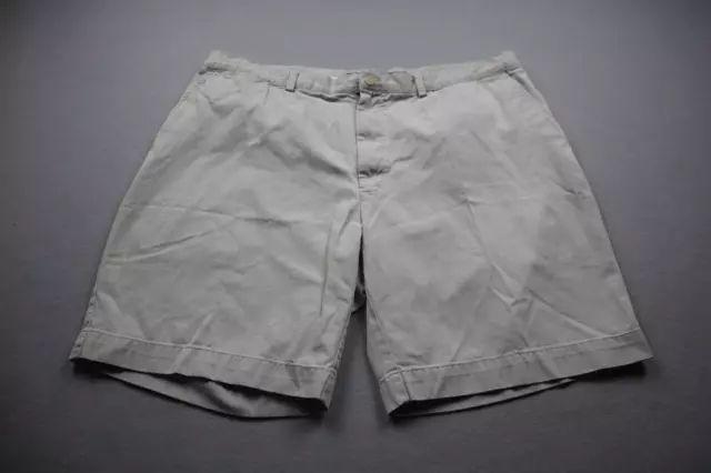Polo Ralph Lauren Chino Shorts Mens 42 Beige Khaki Flat Front Preppy Prospect