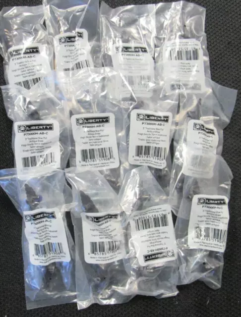 Lot Of 12 Liberty Hardware 3” Center Traditional Bow Pull Drawer Cabinet Handles
