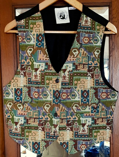 Gilet à Franges Hippie Pour Femme - Boléro Western Années 60-70 Sans Manches Pour Oktoberfest, Carnaval