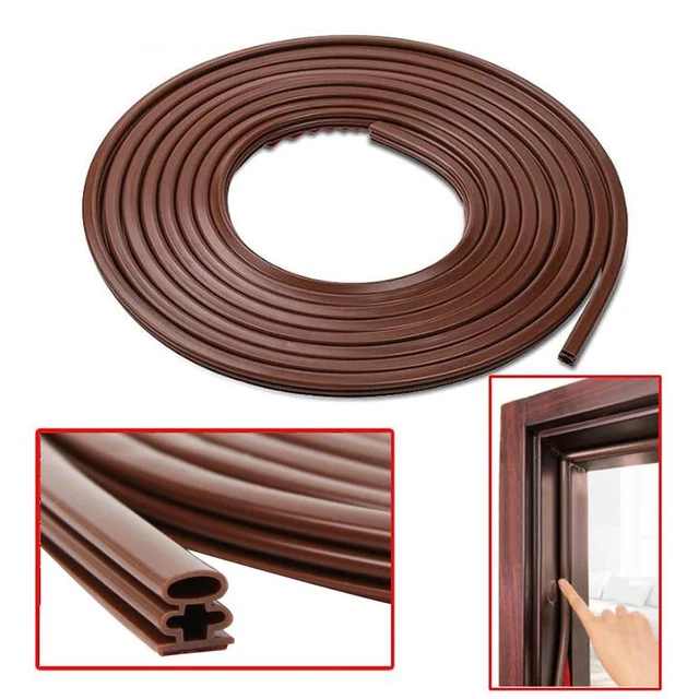 ANTI COLLISION SILICONE Rubber Draught Excluder Sealing Strip For Door ...