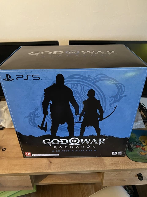 PACK MANETTE PS5 God of War Ragnarok + jeu Collector FR pour PS5/PS4