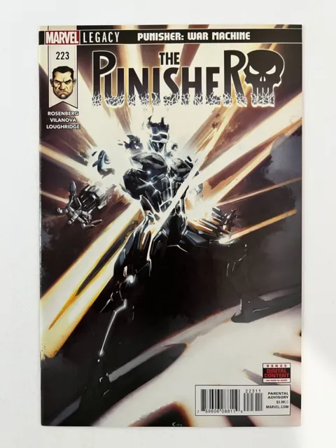 Punisher #223 Clayton Crain War Machine Marvel