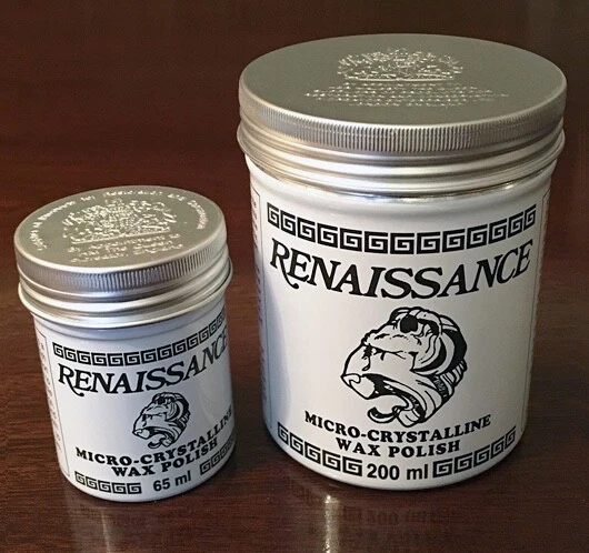 Renaissance Micro-Crystalline Metal Wood Antique Preserving Wax Polish 65/200ml