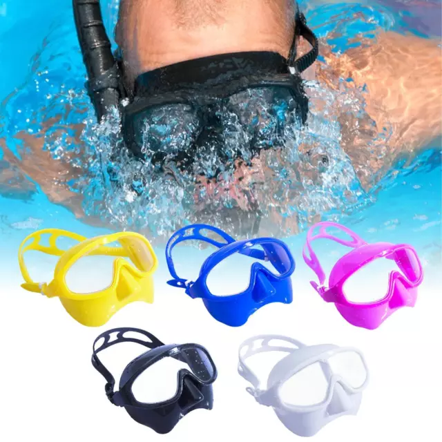 Lunettes de piscine Masque de plongée en apnée avec masque à 180
