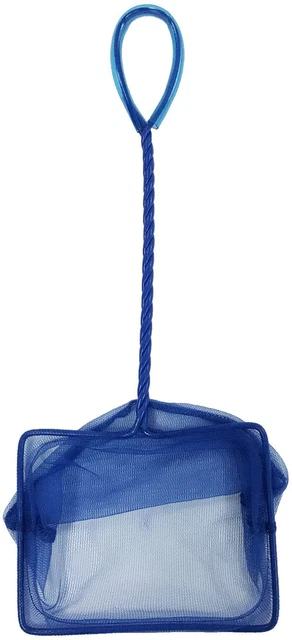 PENN-PLAX Quick-Net Aquarium Fish Nets Color May Vary (Blue Or Green) 5" Net 2