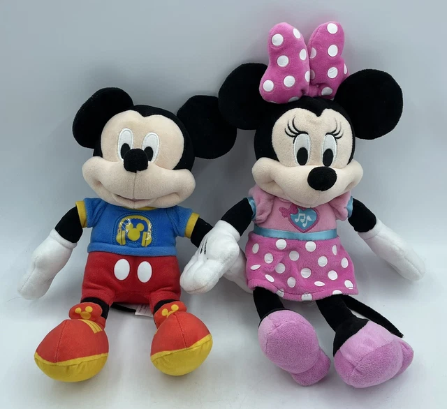 MICKEY & MINNIE Mouse Mickey Mouse Clubhouse Fun Plush Toy Talking