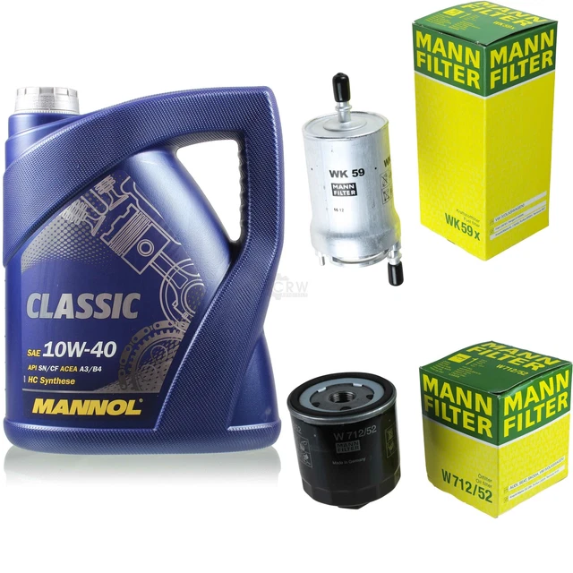 MOTORÖL 5L MANNOL Classic 10W40+MANNFILTER für Skoda Octavia Combi 1Z5 EUR 53,43 PicClick DE