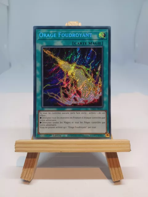 Carte Yu-Gi-Oh , Orage Foudroyant , RA01-FR061 , Konami