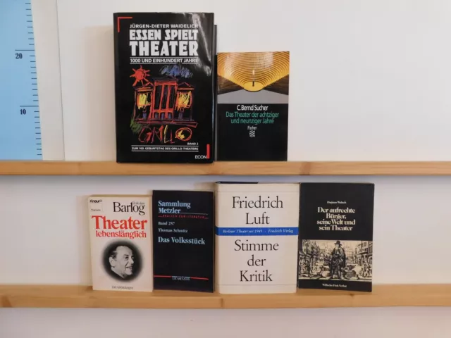 19 Bücher Theater Theatergeschichte Schauspiel