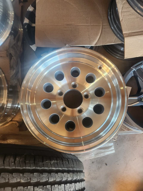 14" x 5.5" ALUMINUM TRAILER WHEEL 5-LUG ON 4.5 INCHES  -