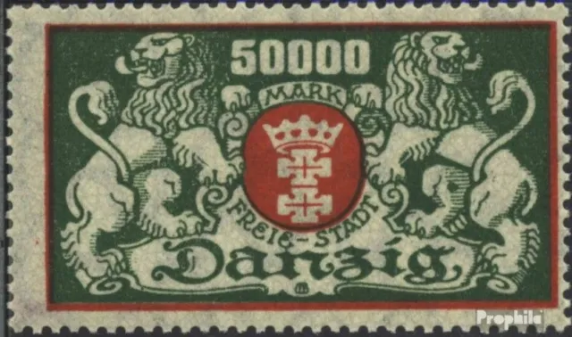 Danzig 149 postfrisch 1923 Wappen