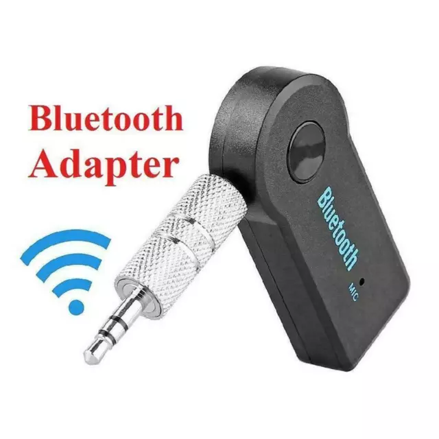 Wireless Bluetooth Car Receiver Adapter with 35mm Aux for Music Audio Prof D5 3