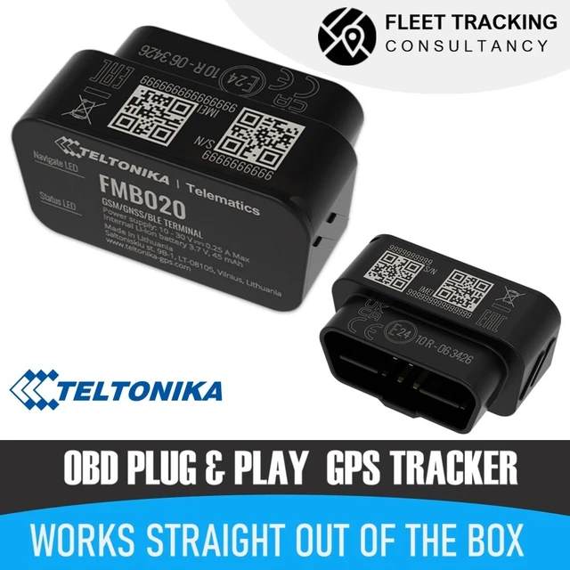 MINI OBD II GPS Tracker Car Van Vehicle OBD Tracking Device Real Time ...