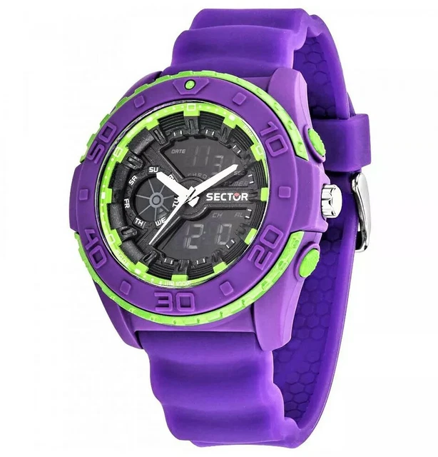 Sekonda Orologio Sportivo Da Uomo Al Quarzo Con Display Analogico, Quadrante Blu E Bracciale In Acciaio Inox 1926 - Foto 10