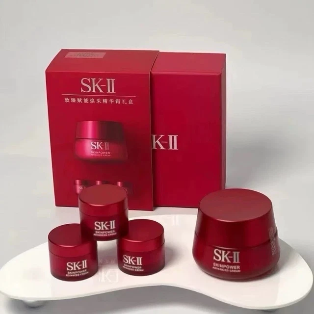 SK II SKINPOWER Advanced Cream Set- 80g x 1 + 15g x 3 （gift