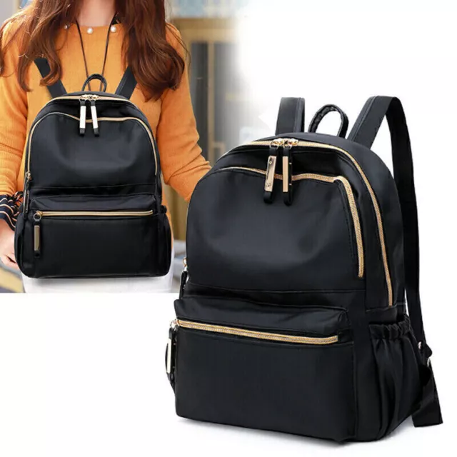 Women's Girls Ladies Oxford Backpack Rucksack Travel Shoulder School Bag Satchel