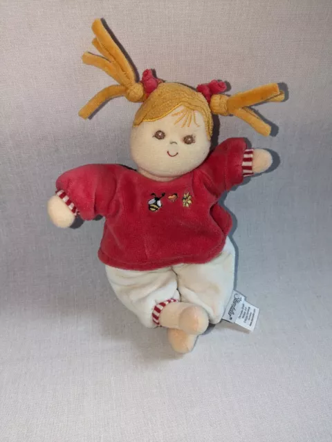 Sterntaler Püppchen mit Rassel, Mädchen Magdalena Puppe 22 cm, gebraucht