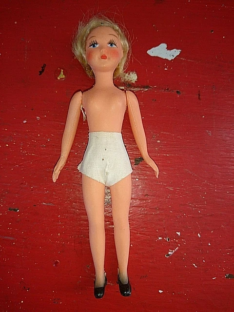 Jolie Poupée Ancienne Parisette De Petit Colin En Celluloïd