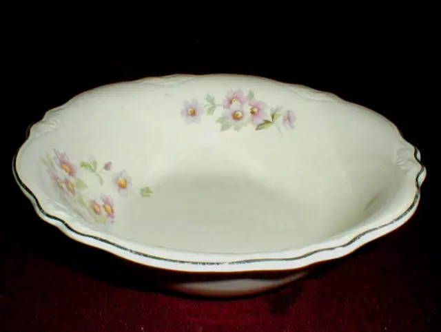 Homer Laughlin #JJ59 VIRGINIA ROSE 8-5/8" Round Vegetable Bowl -Minor Fleabites