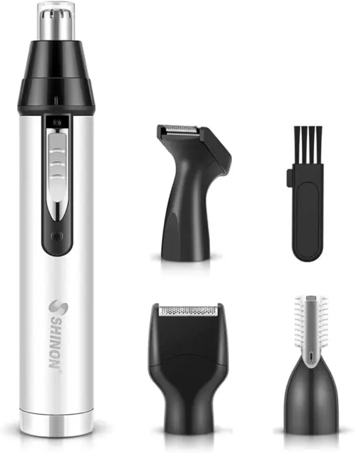Ear and Nose Hair Trimmer Clipper, Professional USB Rechargeable Painless Fac...