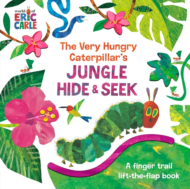 ERIC CARLE THE Very Hungry Caterpillar's Jungle Hide & Seek (Libro de ...