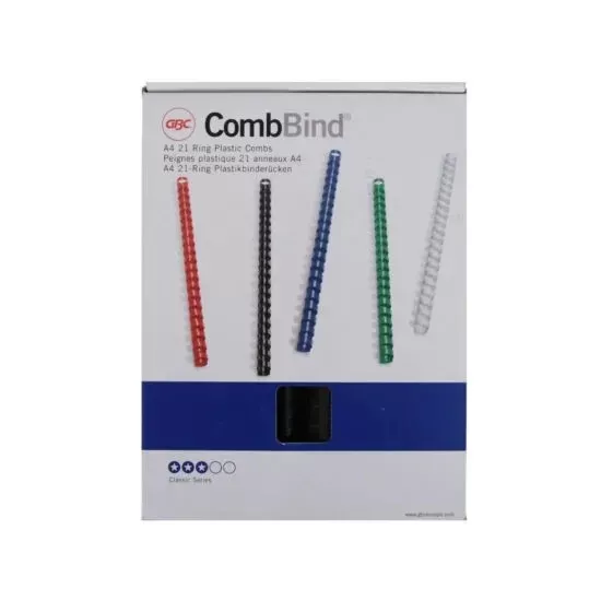 GBC CombBind Binding Comb A4 38mm 4028185 pack of 50