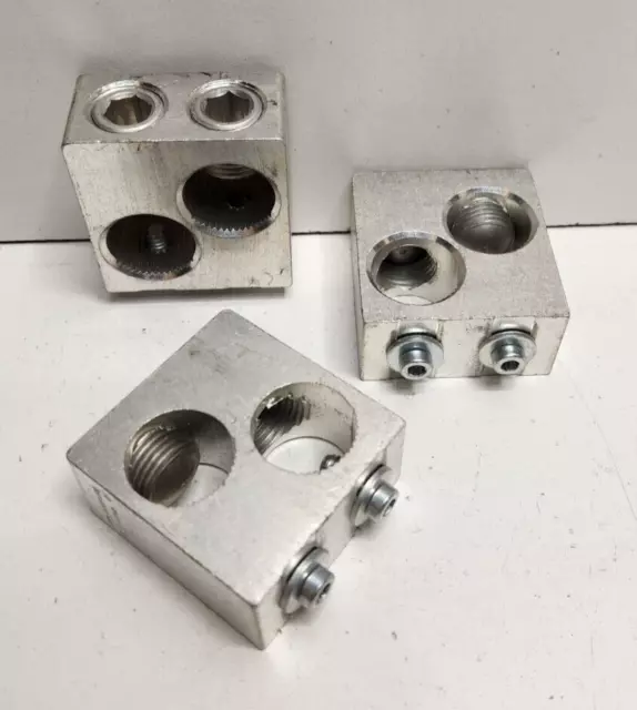 Lot Of 3 Guaranteed! Square D 400A Aluminum Lugs 4/0-500Kcml Al600L15