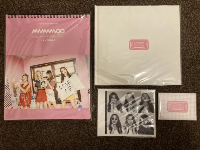 MAMAMOO 2017 Official Season’s Greeting Pre-owned(unused)