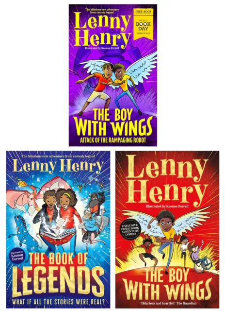 Lenny Henry 3 Books Collection Set - Ages 8-12 - Paperback