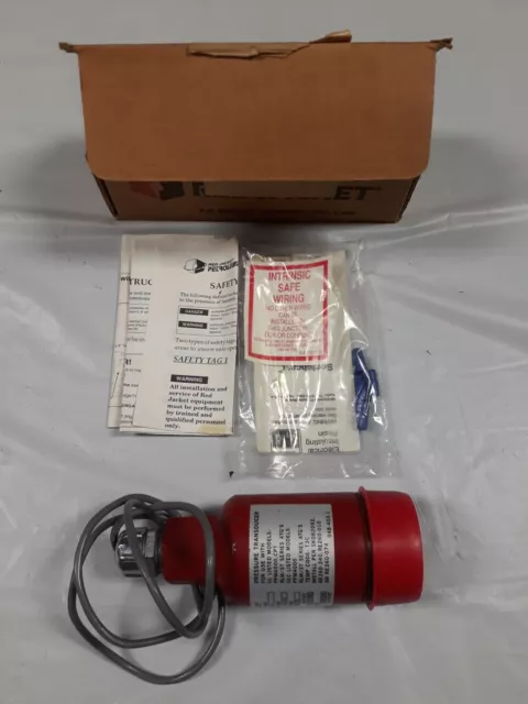 Red Jacket Pressure Tranducer Re340-222-5